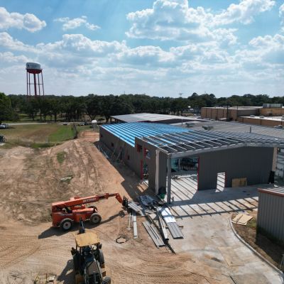 Columbus HS Erection